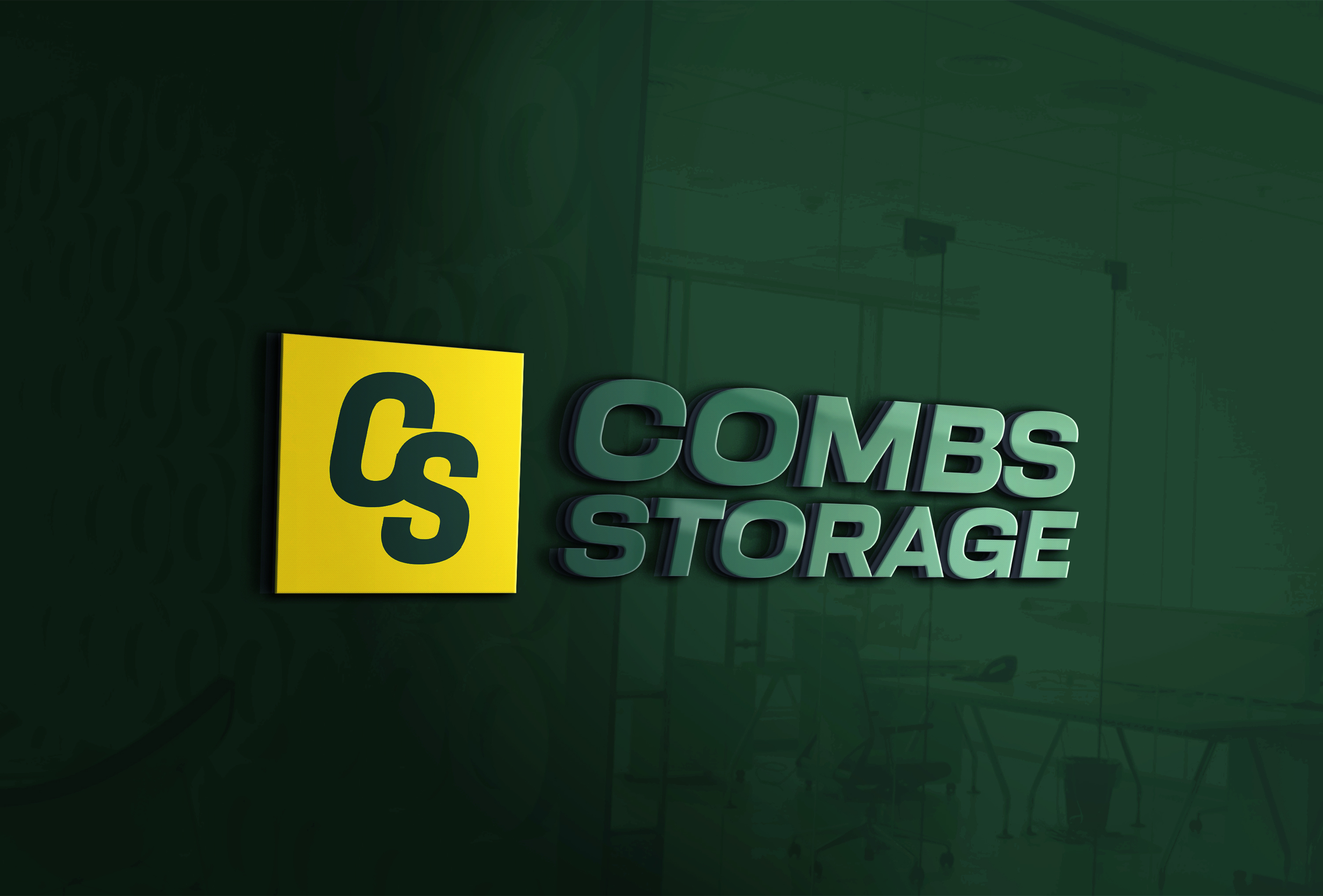 Combs Storage 3D Logo Festus Oh
